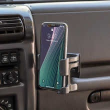 For 1997-2006 Jeep Wrangler TJ Multi-Function Drink Cup Phone Holder, 2 in 1 Bolt-on Stand Bracket Organizer RT-TCZ