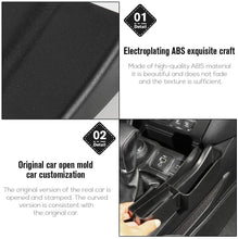 For 2014+ Jeep Cherokee Storage Box Center Console Gear Shift Side Organizer Phone Storage Compartment RT-TCZ