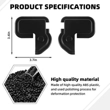 For 2007-2018 Jeep Wrangler JK JKU Tailgate Rear Window Heater Cable Protection Cover Trim RT-TCZ