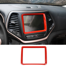 For 2014-2018 Jeep Cherokee Interior Navigation GPS Touch Screen Panel Frame Trim RT-TCZ
