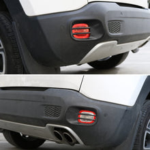 For 2016+ Jeep Renegade Rear Tail Fog Light Lamp Frame Trim Cover RT-TCZ
