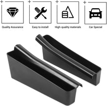 For 2021-2022 Jeep Compass Storage Box Gear Shift Side Center Console Organizer Pocket, 2PCs RT-TCZ