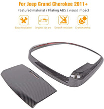 For 2011-2021 Jeep Grand Cherokee Top Reading Light Trim Cover, Front Roof Frame Bezel RT-TCZ