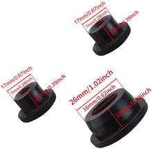 For 2007-2017 Jeep Wrangler JK JKU Rubber Tailgate Plug Tramp Stamp Spare Tire Carrier Delete RT-TCZ