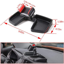 For 2016+ Jeep Renegade Cell Phone Holder Mount Phone Stand Dashboard Storage Tray RT-TCZ
