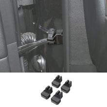 For 2014+ Jeep Cherokee 4x Door Stopper Limit Cover Trim Black RT-TCZ