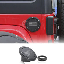 For 2007-2018 Jeep Wrangler JK Gas Tank Cap Fuel Door Cover Trim RT-TCZ