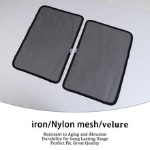 For 2007-2017 Jeep Wrangler JK Rear Window SunShade Bug Insect Screen Mesh 2pcs RT-TCZ