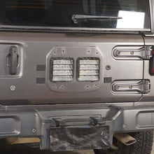 For 2018+ Jeep Wrangler JL 3PCS Tailgate Plug Set Spare Tire Carrier Delete Rubber US Flag RT-TCZ