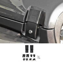 For 2007+ Jeep Wrangler JK JKU JL JLU Gladiator JT Latch Locking Hood Catch Kit RT-TCZ