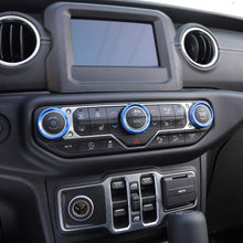 For 2018+ Jeep Wrangler JL JLU & Gladiator JT Air Conditioner Switch Knob Cover Trim Style A RT-TCZ
