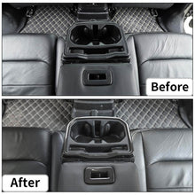 For 2018+ Jeep Wrangler JL JLU Rear Water Cup Holder Decor Cover Seat Armrest Trim RT-TCZ