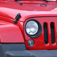 For 2007-2017 Jeep Wrangler JK JKU Headlight Cover Trim Bezels RT-TCZ