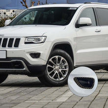 For 2014-2016 Jeep Grand Cherokee Front Fog Light Lamp Trim Cover Decor Bezels RT-TCZ