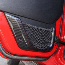 For 2011-2017 Jeep Wrangler JK 4DR Car Inner Door Net Bag Frame Trim ABS RT-TCZ