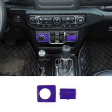 For 2018-2023 Jeep Wrangler JL JLU Interior Cover Trim Full Set Available Separately Purple RT-TCZ