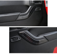 For 2011-2017 Jeep Wrangler JKU 4Doors Interior Door Handle Cover Trim RT-TCZ