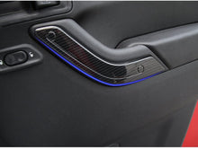 For 2011-2017 Jeep Wrangler JKU 4Doors Interior Door Handle Cover Trim RT-TCZ