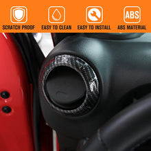 For 2011-2018 Jeep Wrangler JK JKU Center Console Dash Air Conditioner Vent Cover Trim 4PCS RT-TCZ