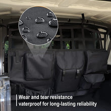 For Jeep Wrangler JK JL 4Doors Rear Cargo Seat Storage Bag Net Trunk Organizer Storage Pouch Bags RT-TCZ