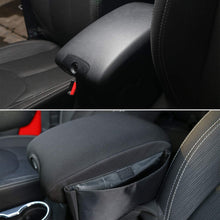 For 2011-2018 Jeep Wrangler JK JKU Center Console Armrest Pad Cover with Storage Bag RT-TCZ