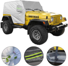 For 1997-2006 Jeep Wrangler TJ Car Cover Rain Snow Sunshade Protection RT-TCZ