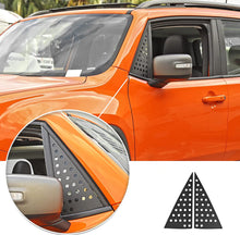 For 2015-2020 Jeep Renegade 2PCS Car Front Triangle Window Glass Panel Protector Cover RT-TCZ