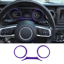 For 2018-2023 Jeep Wrangler JL JLU Interior Cover Trim Full Set Available Separately Purple RT-TCZ
