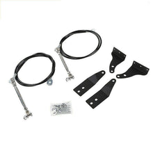 For 2018+ Jeep Wrangler JL JLU & 2020+ Gladiator JT Car Adjustable Limb Riser Kit Black RT-TCZ