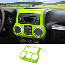 For 2011-2017 Jeep Wrangler JK JKU Center Console Dashboard Control Panel Cover Trim RT-TCZ