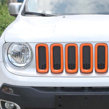 For 2016-2018 Jeep Renegade Front Grille Insert Grill Bezel Cover Trim Kit RT-TCZ