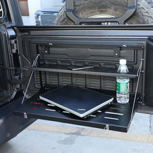 For 2018+ Jeep Wrangler JL Tailgate Table Rear Trunk Door Rack Cargo Holder Shelf Black RT-TCZ
