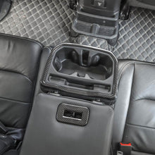 For 2018+ Jeep Wrangler JL JLU Rear Water Cup Holder Decor Cover Seat Armrest Trim RT-TCZ