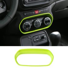 For 2015-2018 Jeep Renegade Air Conditioner Adjust Switch Decor Frame Cover Trim RT-TCZ