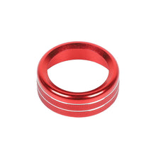 For 2011+ Jeep Grand Cherokee Headlight Switch Knob Button Ring Decor Cover Trim Red RT-TCZ
