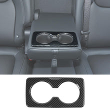 For 2014+ Jeep Cherokee Rear Armrest Cup Holder Panel Trim Cover RT-TCZ