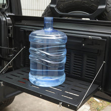 For 2018+ Jeep Wrangler JL Tailgate Table Rear Door Table Storage Rack Foldable Cargo Shelf RT-TCZ