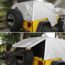 For 1997-2006 Jeep Wrangler TJ Car Cover Rain Snow Sunshade Protection RT-TCZ