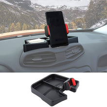 For 2015+ Jeep Renegade Multi-Mount Phone/Tablet PC Bracket Holder with Storage Tray RT-TCZ