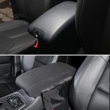 For 2011-2018 Jeep Grand Cherokee Center Armrest Pad Cover with Storage Bag RT-TCZ