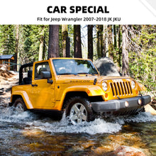 For 2007-2018 Jeep Wrangler JK JKU Tailgate Rear Window Heater Cable Protection Cover Trim RT-TCZ