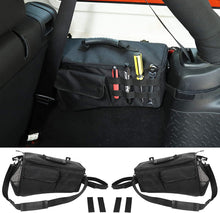For 2007-2017 Jeep Wrangler JKU Rear Trunk Storage Bag Pockets Organizer, Durable Oxford RT-TCZ