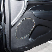 For 2011-2020 Jeep Grand Cherokee 4PCS Car Interior Door Speaker Cover Trim (Chrome) RT-TCZ
