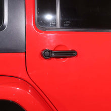 For 2007-2017 Jeep Wrangler JKU 4-Door Door Handle Cover Inserts & Tailgate Handle Cover Trim RT-TCZ