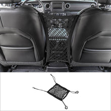 Universal Car Seat Storage Mesh Organizer Cargo Net Hook Pouch Holder for Purse Phone Bag RT-TCZ
