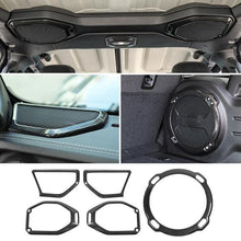 For 2018-2023 Jeep Wrangler JL Rubicon A-pillar &Roof &Trunk Speaker Cover Trim RT-TCZ