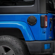 For 2007-2018 Jeep Wrangler JK JKU Door Gas Tank Cap Cover Fuel Filler Door Trim Black RT-TCZ