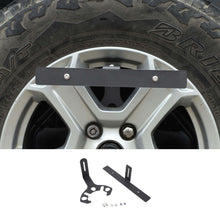 For Jeep Wrangler JL JLU 2018+ Rear Spare Tire License Plate Relocation Kit U.S.-Specification