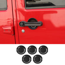 For 2007-2017 Jeep Wrangler JK JKU Door Handle Bowl Cover Trim RT-TCZ