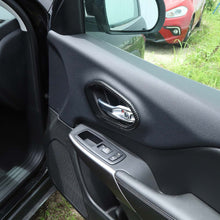 For 2014+  Jeep Cherokee Inner Door Handle Cover Bezel Trim 4PCS RT-TCZ